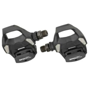 PEDALE ROUTE AUTOMATIQUE SHIMANO RS500 NOIR SPD-SL AVEC CALES