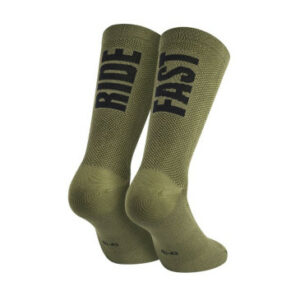CHAUSSETTES/SOCQUETTES ETE GIST RIDE FAST VERT