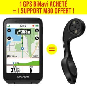COMPTEUR iGPSPORT BiNavi COULEUR FULL TACTILE
